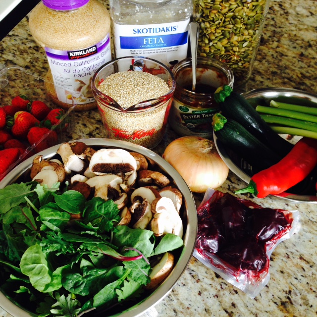 quinoa salad ingredients