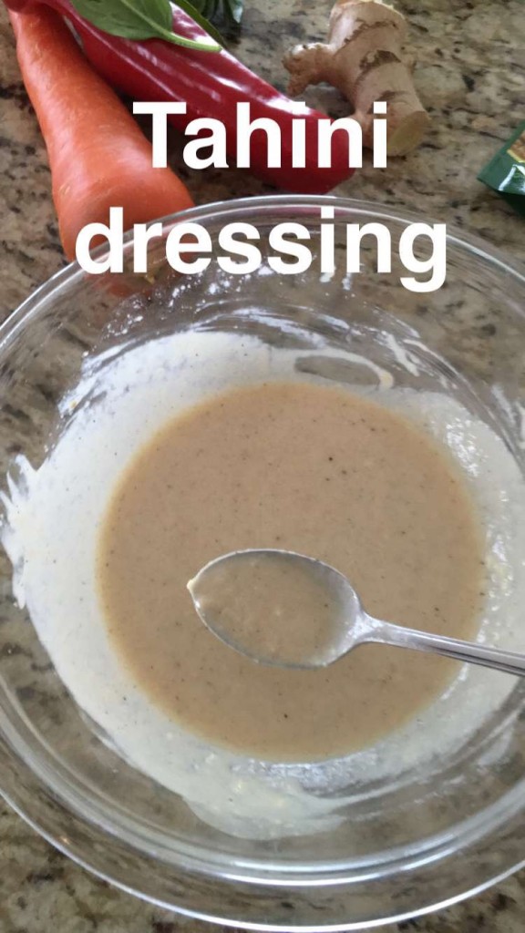 tahini dressing