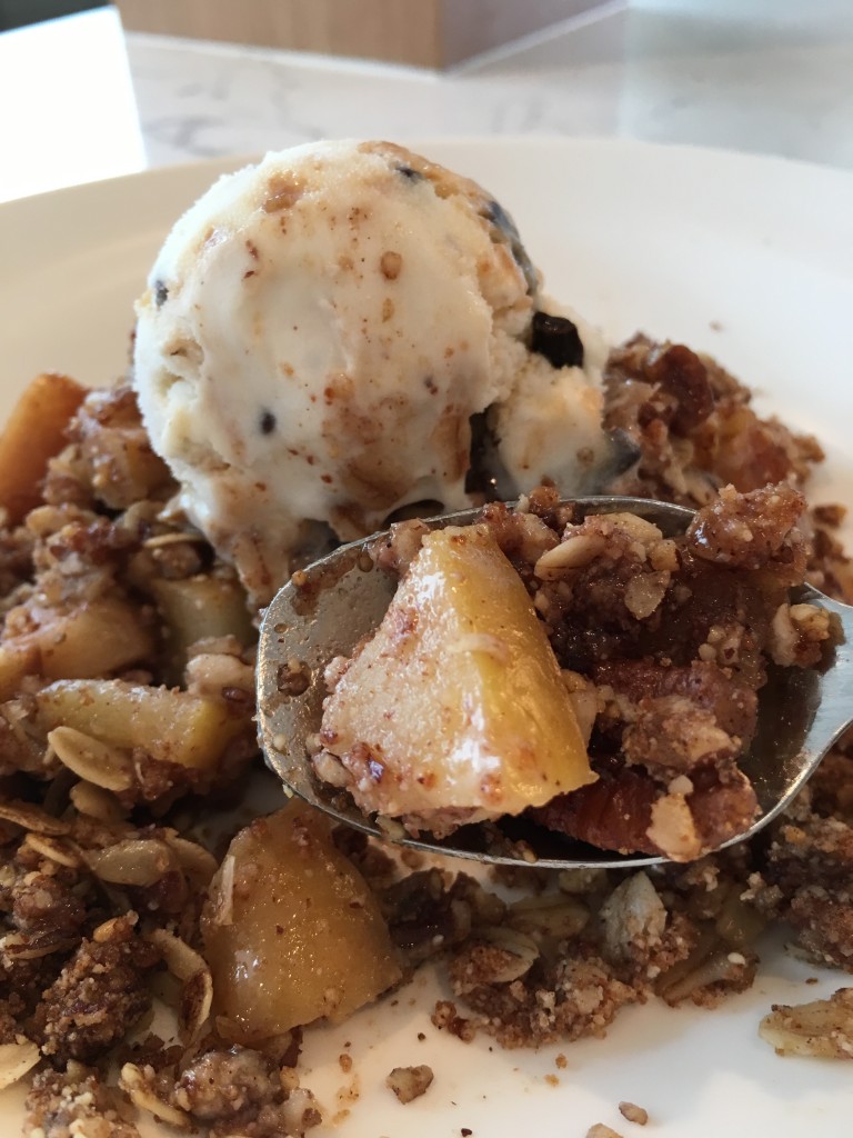 apple crumble