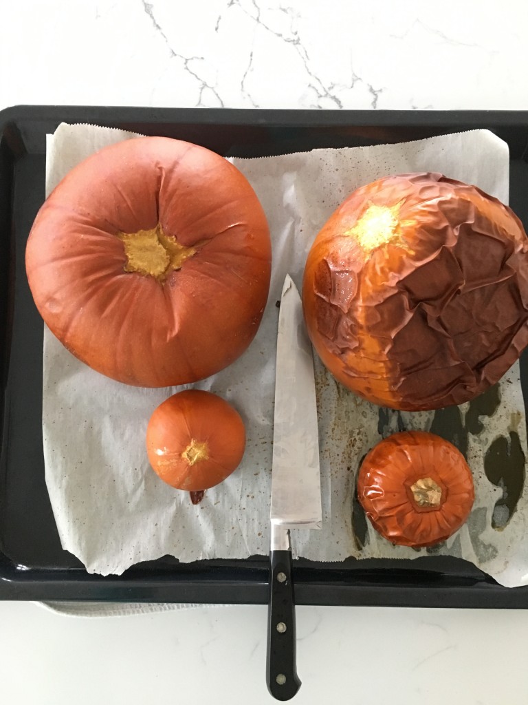 oven roasted pumpkin