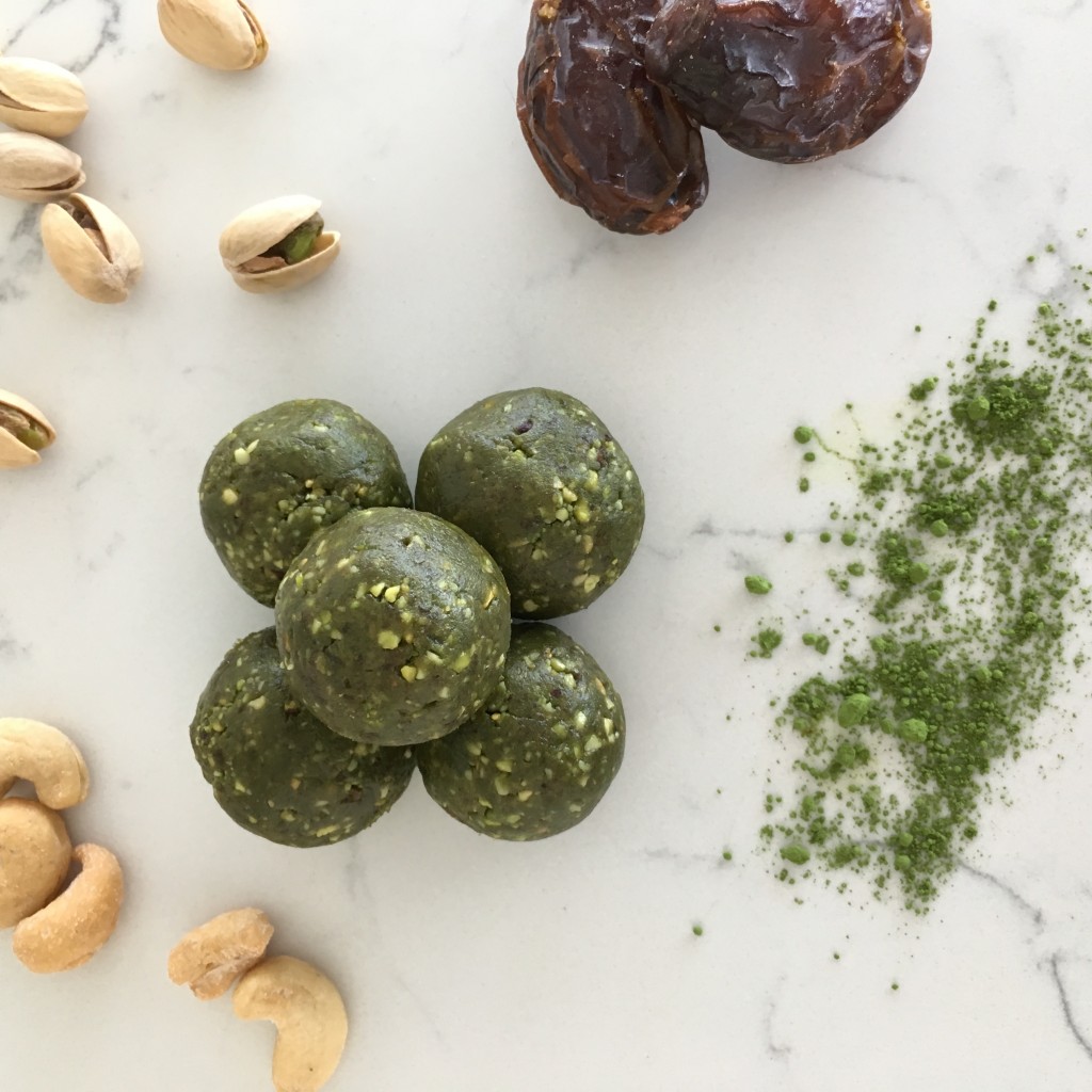 matcha energy balls