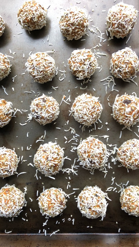 carrot cake balls