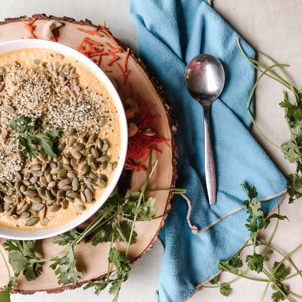 creamy carrot soup