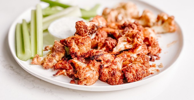 Air Fryer Cauliflower Bites