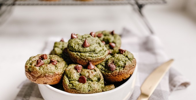 Green Monster Blender Muffins